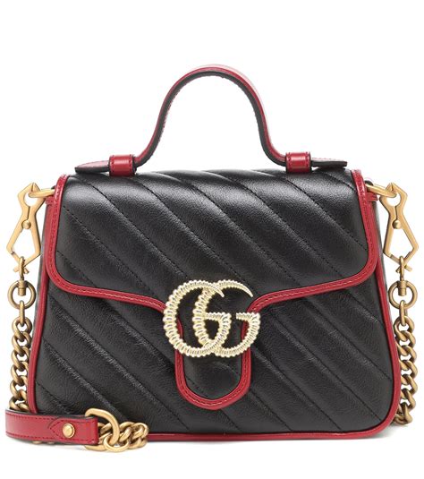 gucci handbag gg marmont|GG Marmont Mini crossbody bag in black .